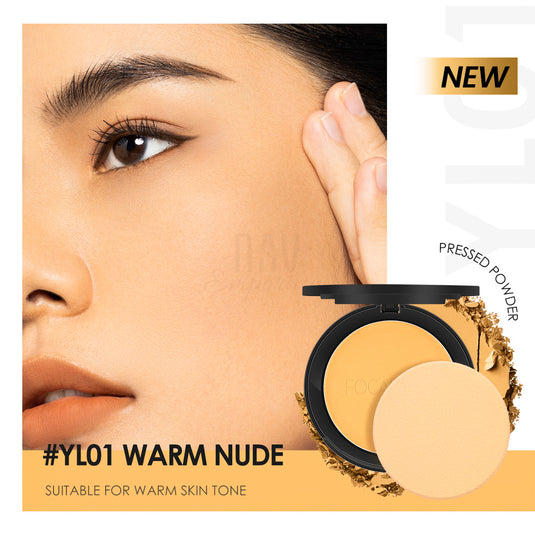 Pore-blurring face powder