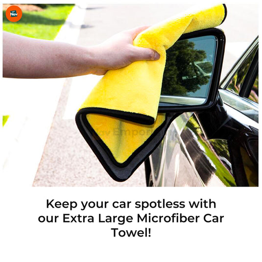 Durable reusable car cleaning towel