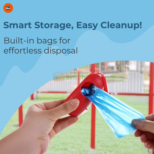 Compact pet waste bag case