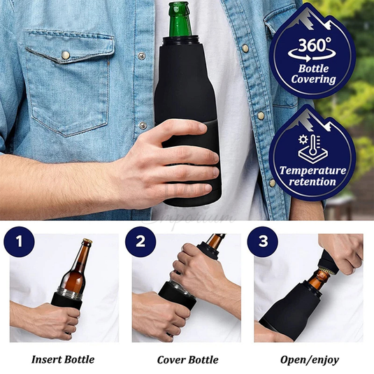 3-in-1 Beer Bottle Can Cooler