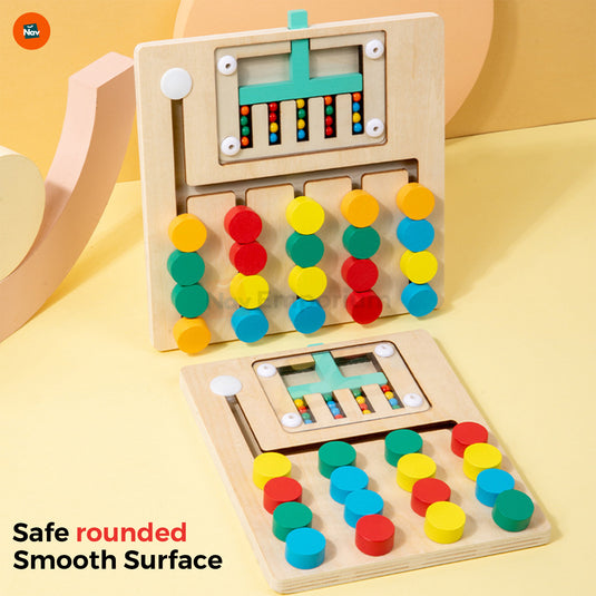 Montessori puzzle enhancing problem-solving