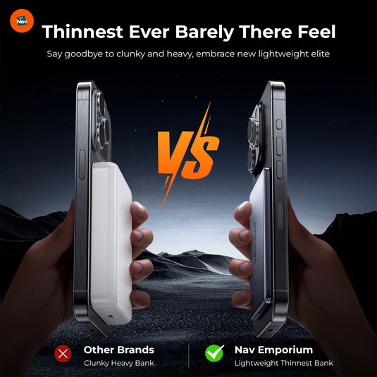 Portable MagCharge PowerBank in pocket