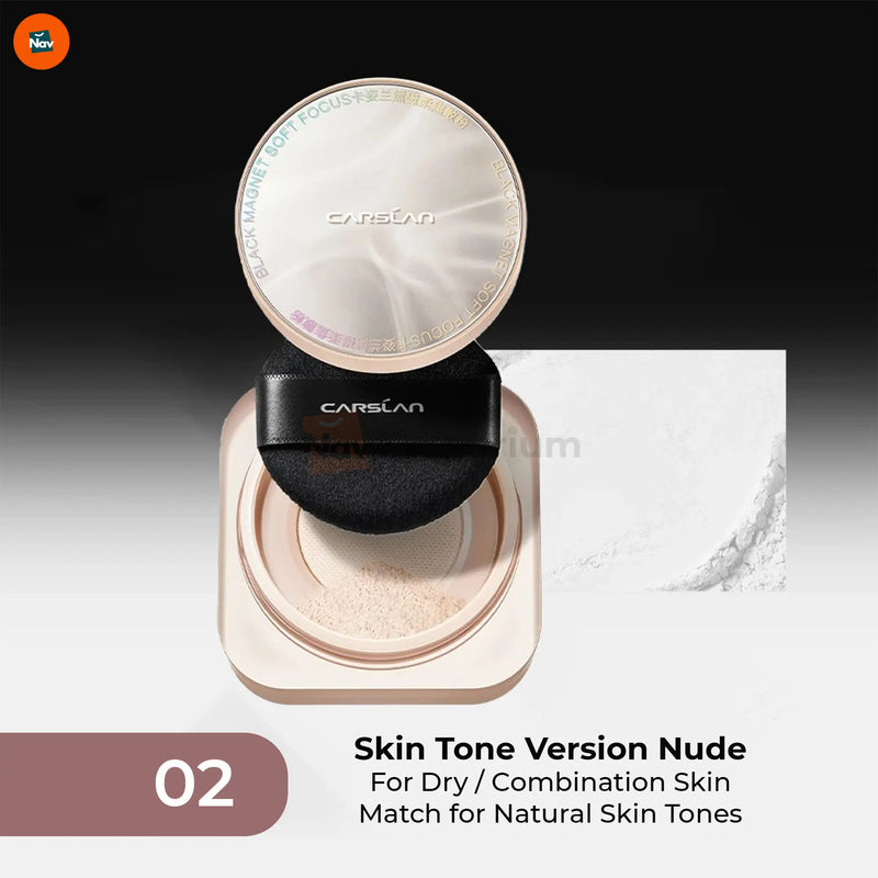 Magnetic matte setting powder compact