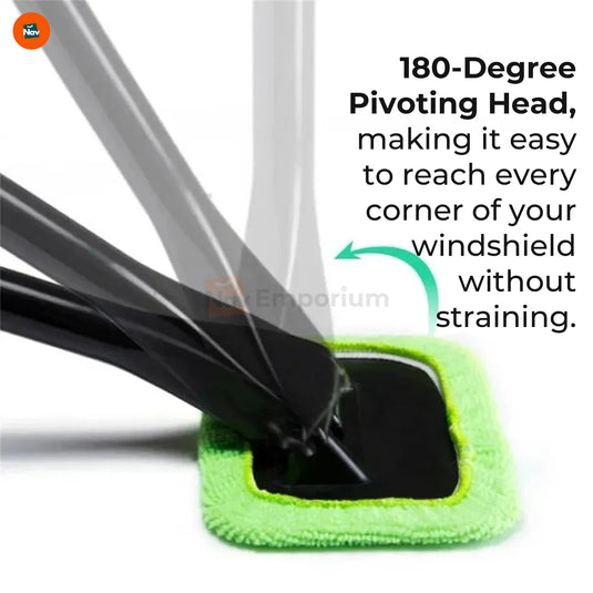 Pivoting head window tool