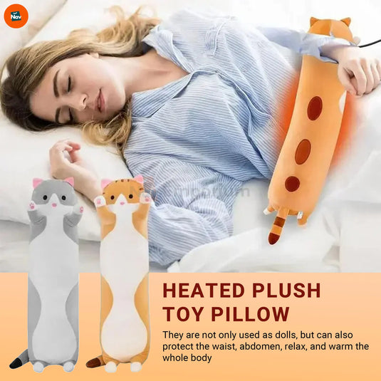 Benefit image highlighting menstrual heat pad comfort