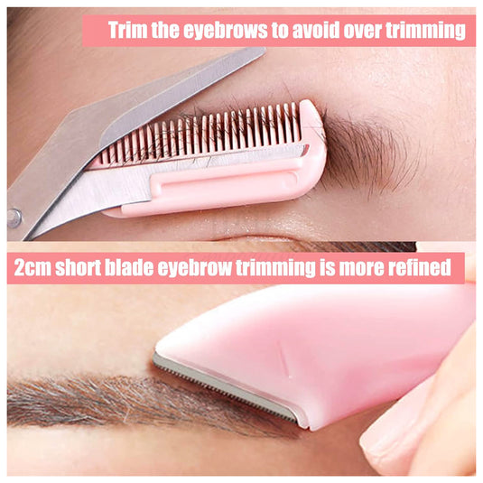 Eyebrow shaping comb