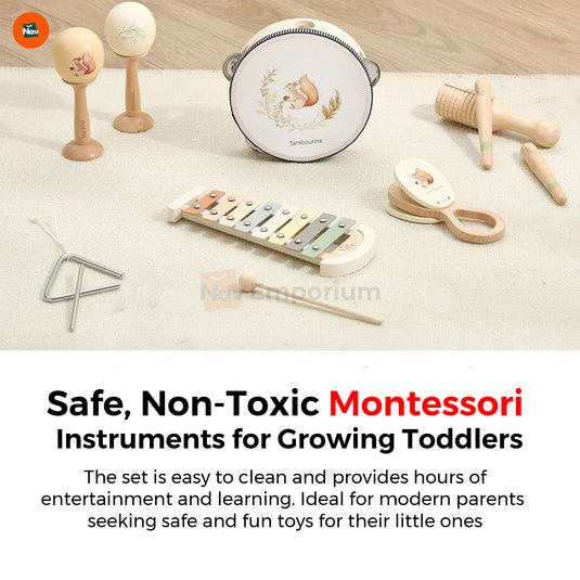 Educational music cards for toddlers