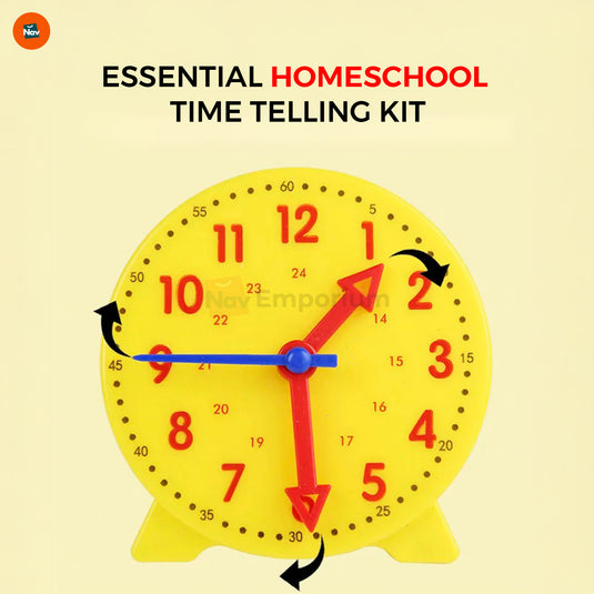 Analog and Digital Clocks for Kid