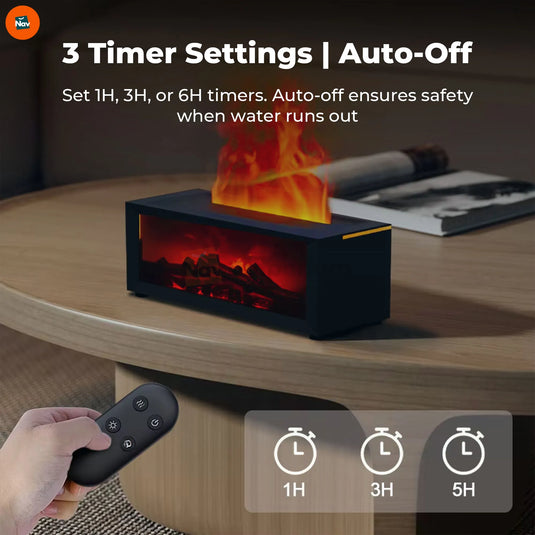 Volcano humidifier boosts air freshness benefit