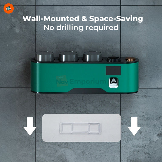 Wall-Mounted Toothbrush Holder