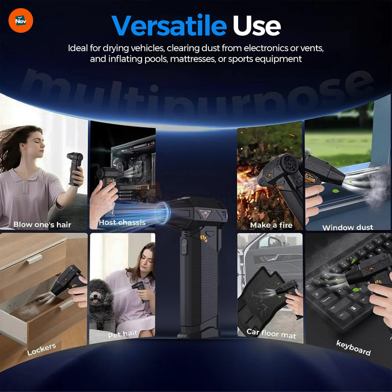 Cordless car drying tool