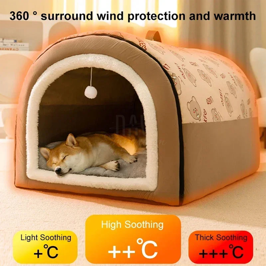 Warm Dog Bed 3
