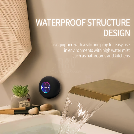 TuneVibe Shower: Portable Sound for Every Bath Session