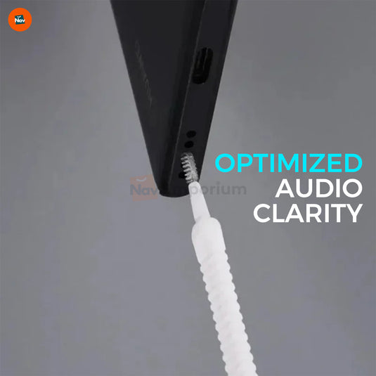 Compact cleaning brush set