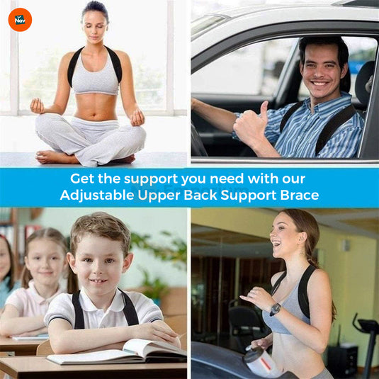 AlignEase Back Brace Exercise Support