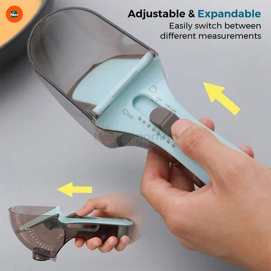 Compact Measuring Spoons for Baking