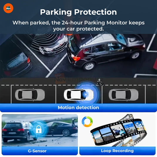TOPGOOSE Dash Cam Parking Mode