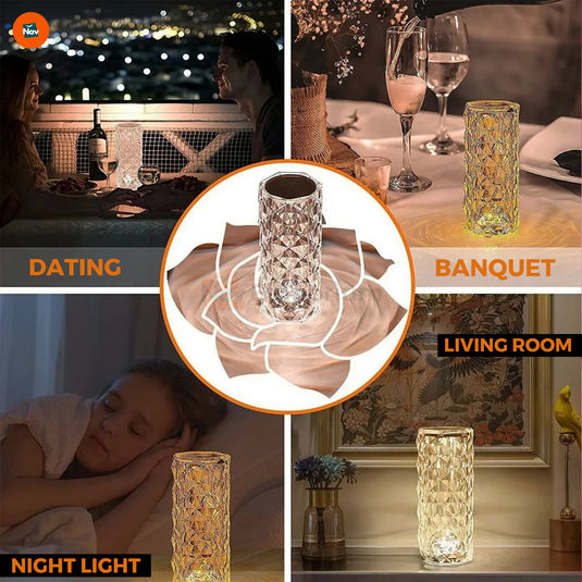 Acrylic crystal night light