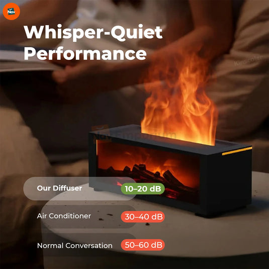 Aroma diffuser soothes stress and relaxes mood