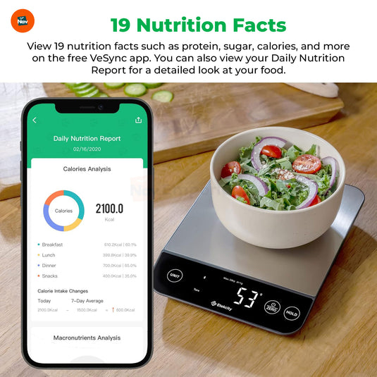 SmartNutri Scale barcode scanning