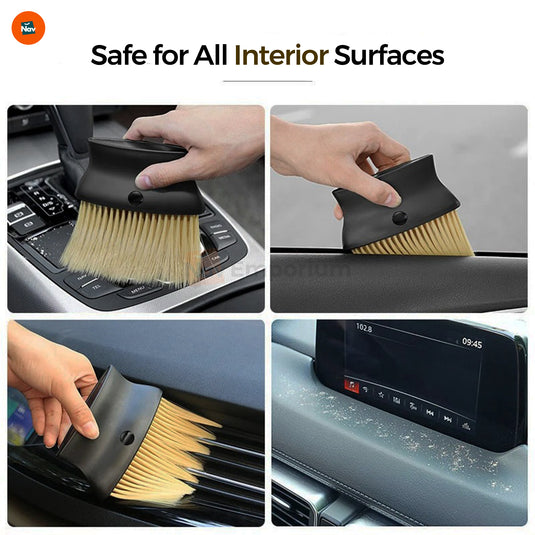 High-density bristle brush