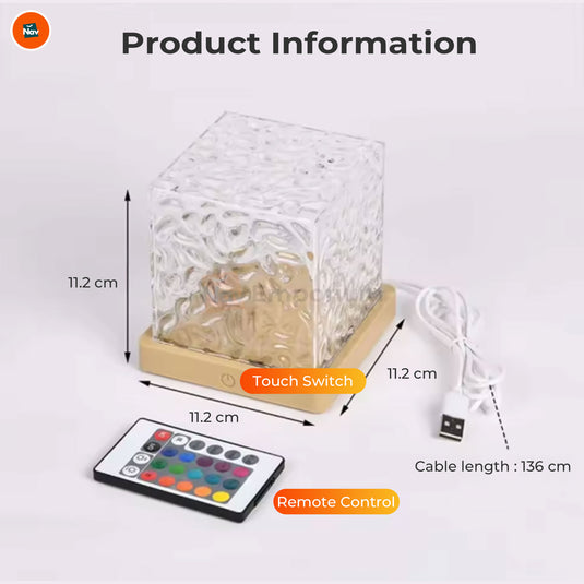 Portable ocean wave LED projector 2