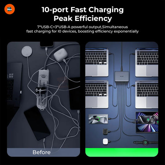 Rocoren charger with safety protection