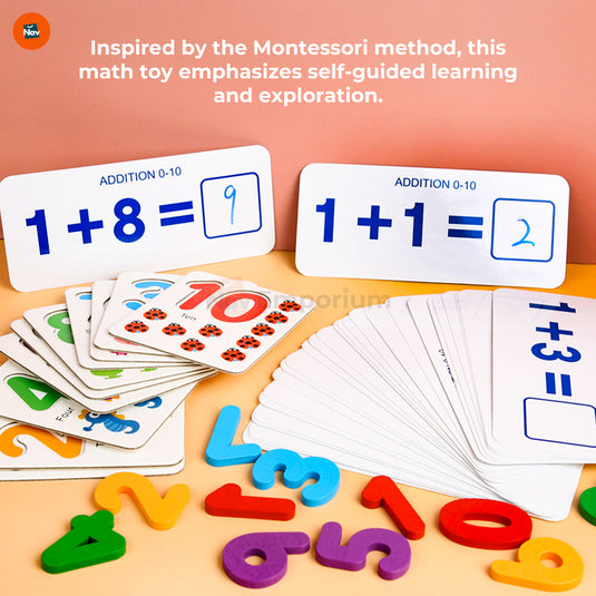 Educational magnetic numbers