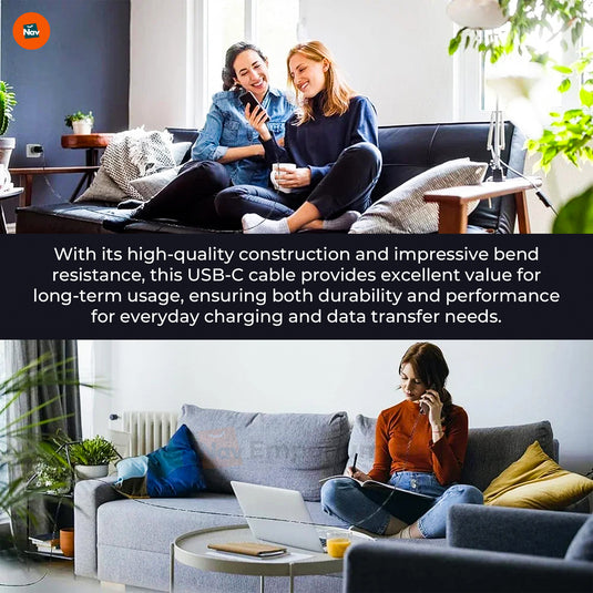 USB-C cable for smartphones tablets