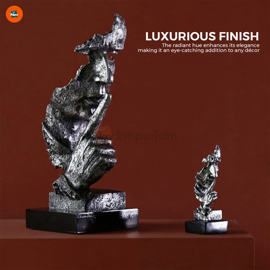 Abstract Face Figurine