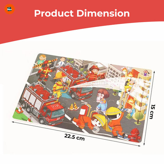 Space-Themed Puzzle Pieces