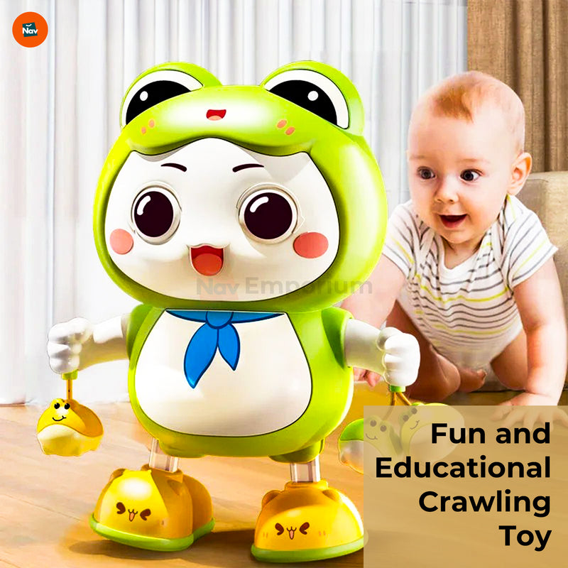 Active play dancing frog toy