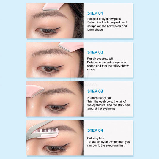 At-home eyebrow grooming