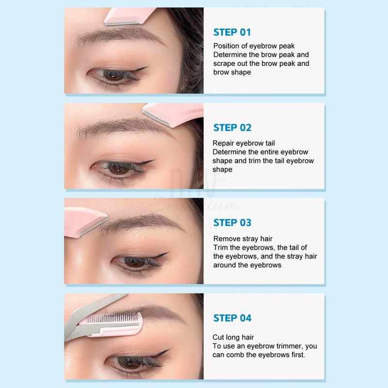 At-home eyebrow grooming