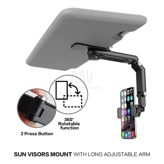 Anti-Slip 360° Rotational Car Phone Holder