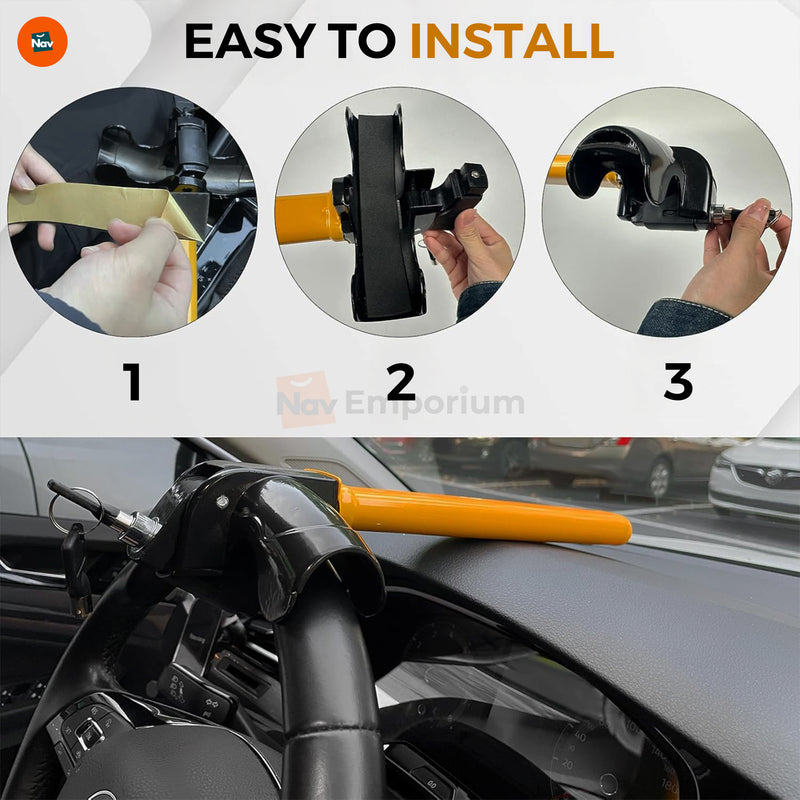 Tamper-resistant vehicle security lock