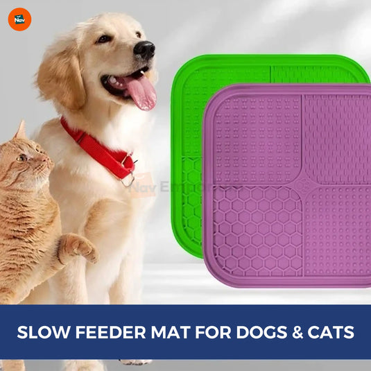Dog enrichment lick mat