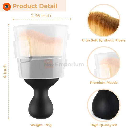 Nano-fiber car cleaning brush