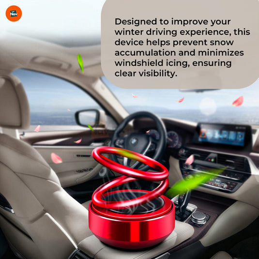 Eco-friendly windshield defroster