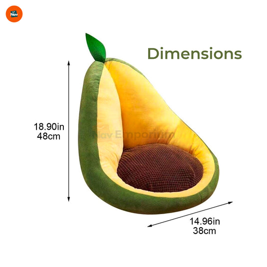 Fluffy Cartoon Pouf Cushion