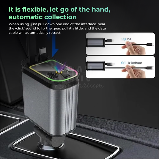 Car Charger with Star Light