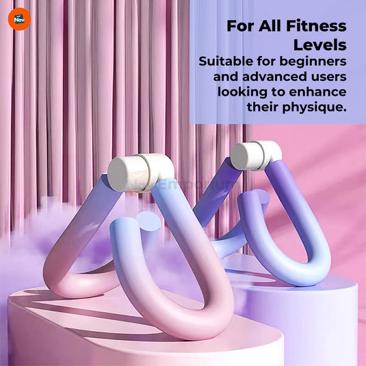 FitSculpt Thigh Trainer user adjusting resistance