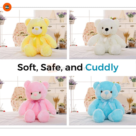 GlowBear LED Plush Teddy glowing -11