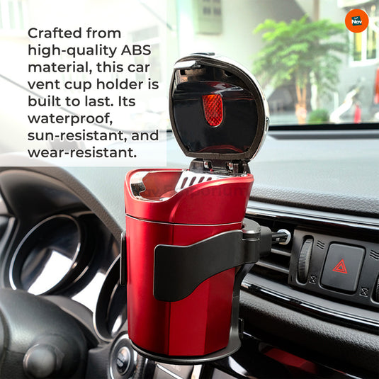 Adjustable car cup mount