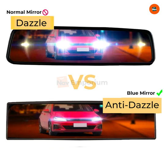 Easy-install car mirror