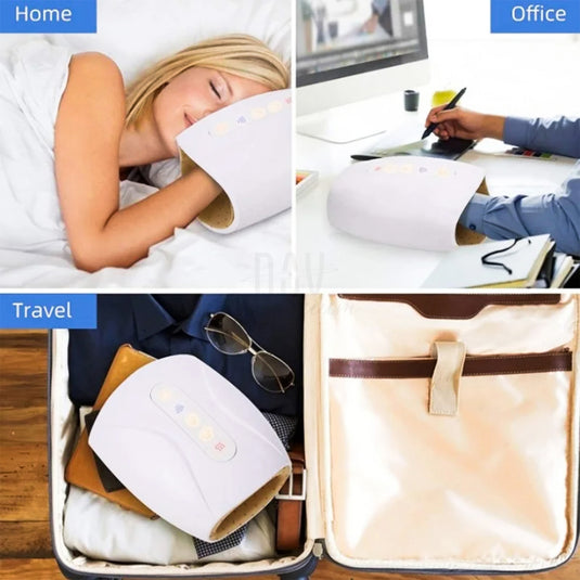 Hand massager with heat
