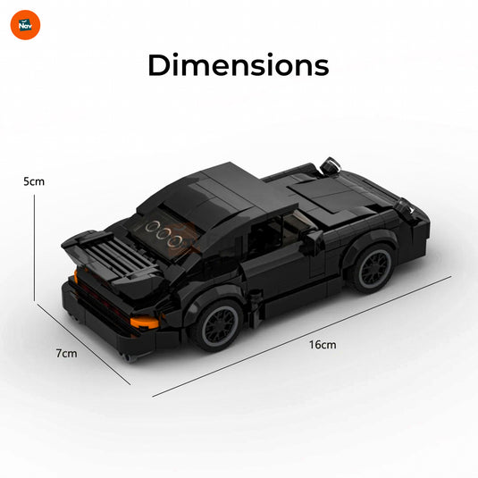 LEGO Mustang XR1 Front View