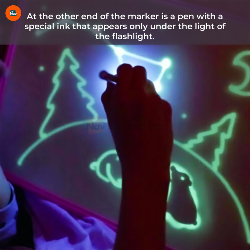 GlowArt Drawing Tablet box contents