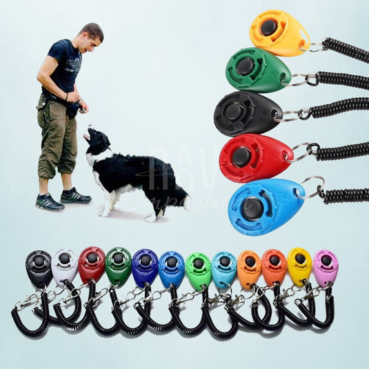 Dog clicker for behavior training
