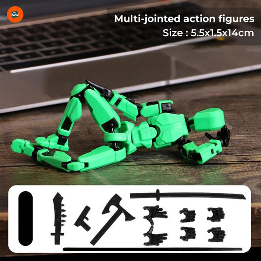 FlexiBot 13 Action Figure Packaging